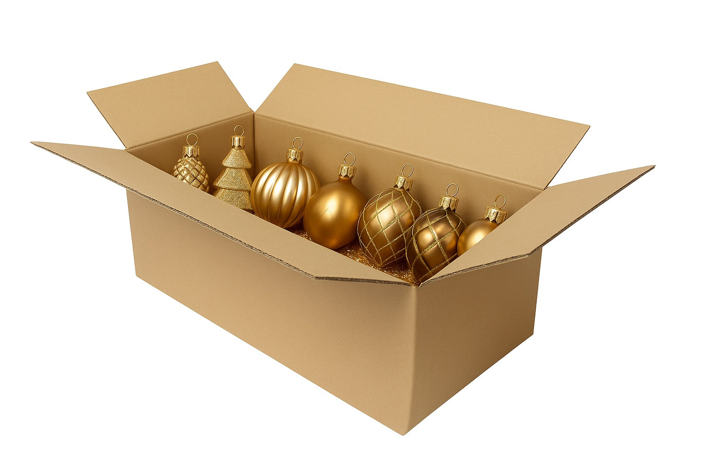 Christmas Bauble Storage Box – Double Wall (405×184×160mm)
