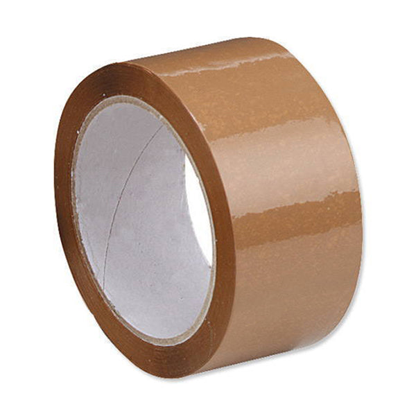 Brown Packing Tape 66m x 48mm