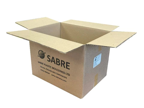 185 x USED PRINTED DOUBLE WALL BOX