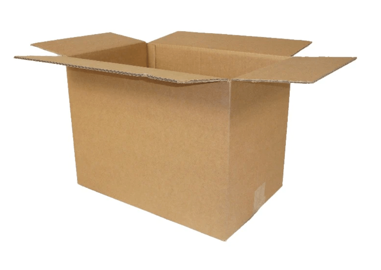 600 x New Plain Strong Single Wall Box 380 x 253 x 278mm £599.99 - High Quality Recycled Once-Used Cardboard Boxes online - Black Country Boxes