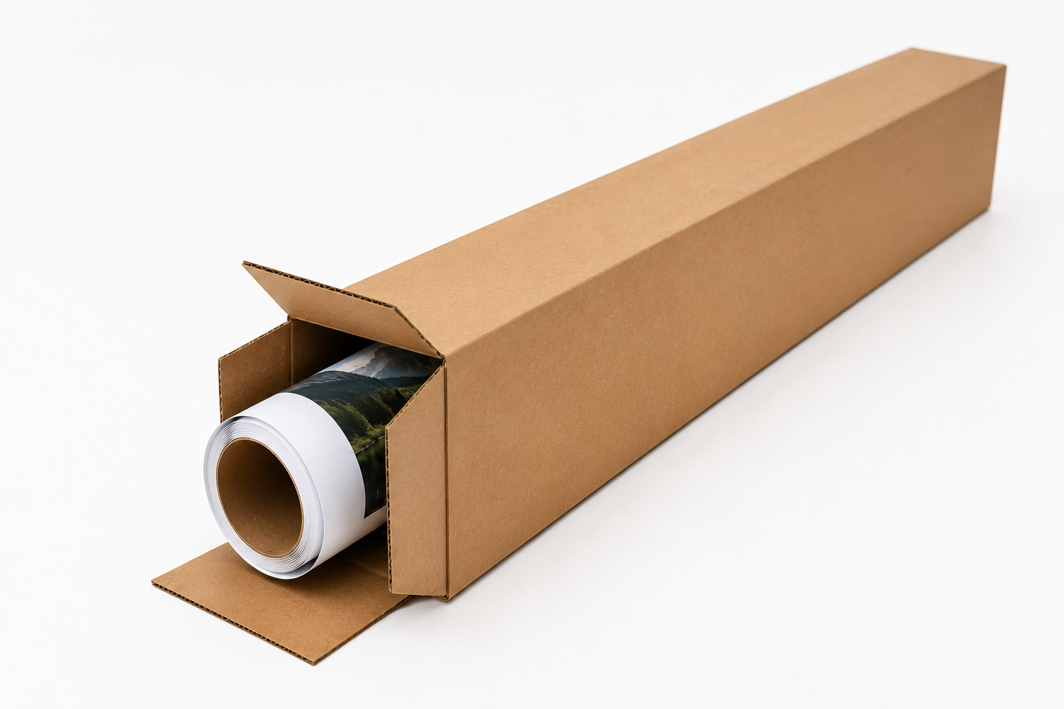 Poster Shipping Boxes | Long Cardboard Postal Boxes UK – Black Country ...