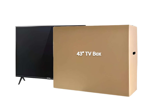 TV Shipping Box l Television Boxes for Moving l Fast Delivery – Black ...