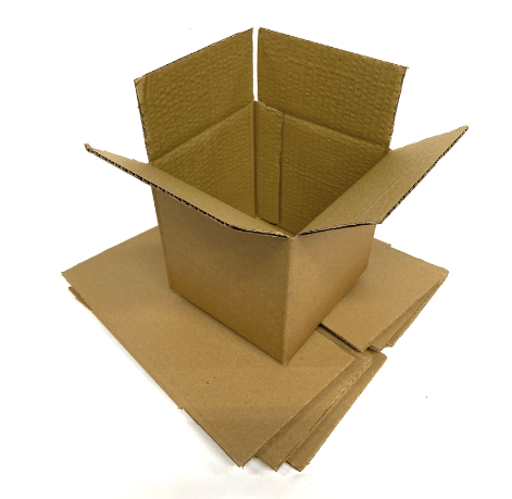 Small Cubed Cardboard Boxes