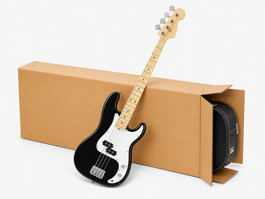 Bass Guitar Shipping Box