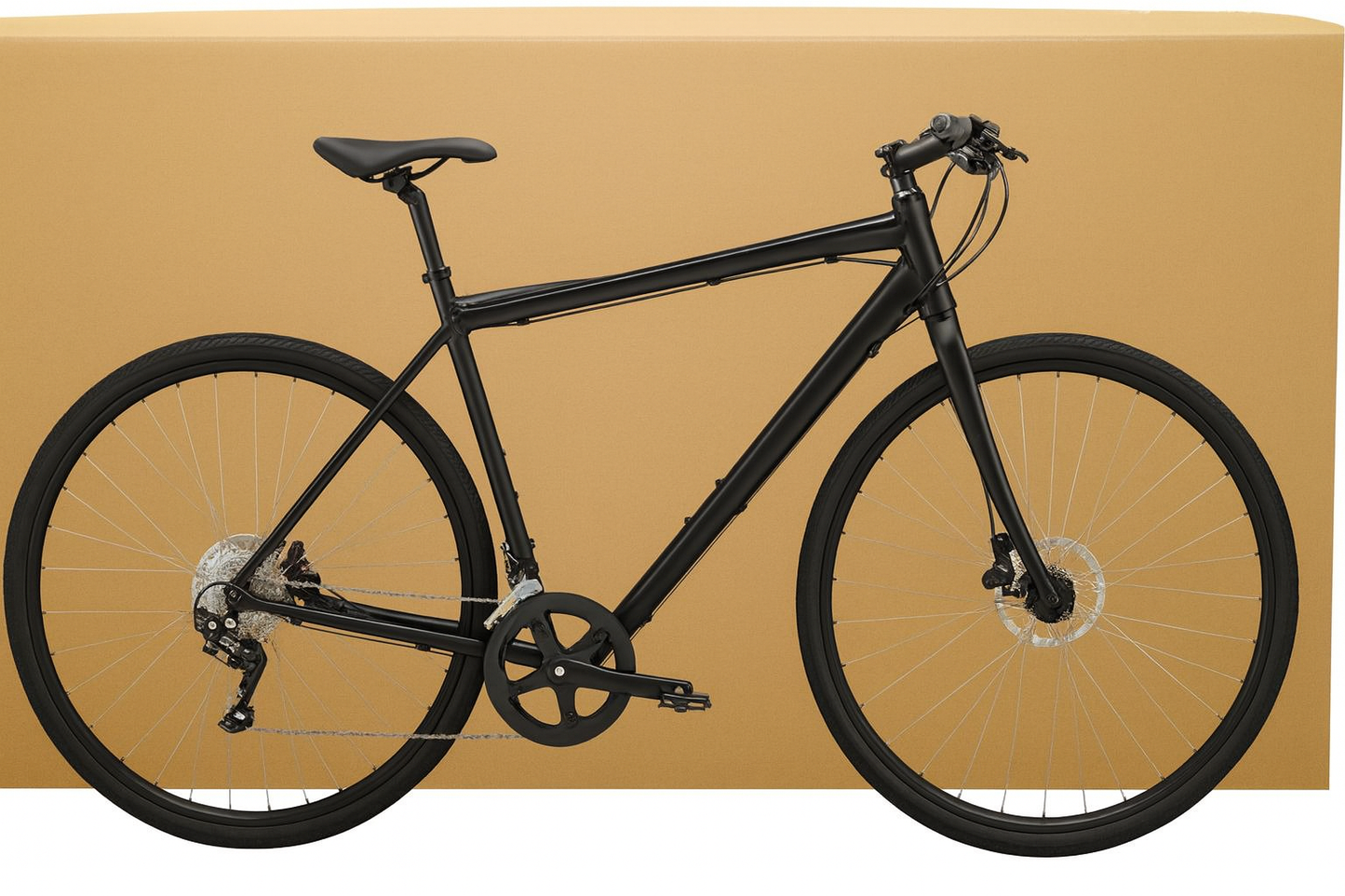 Heavy-Duty Bicycle Shipping Box – 1473 x 228 x 965mm