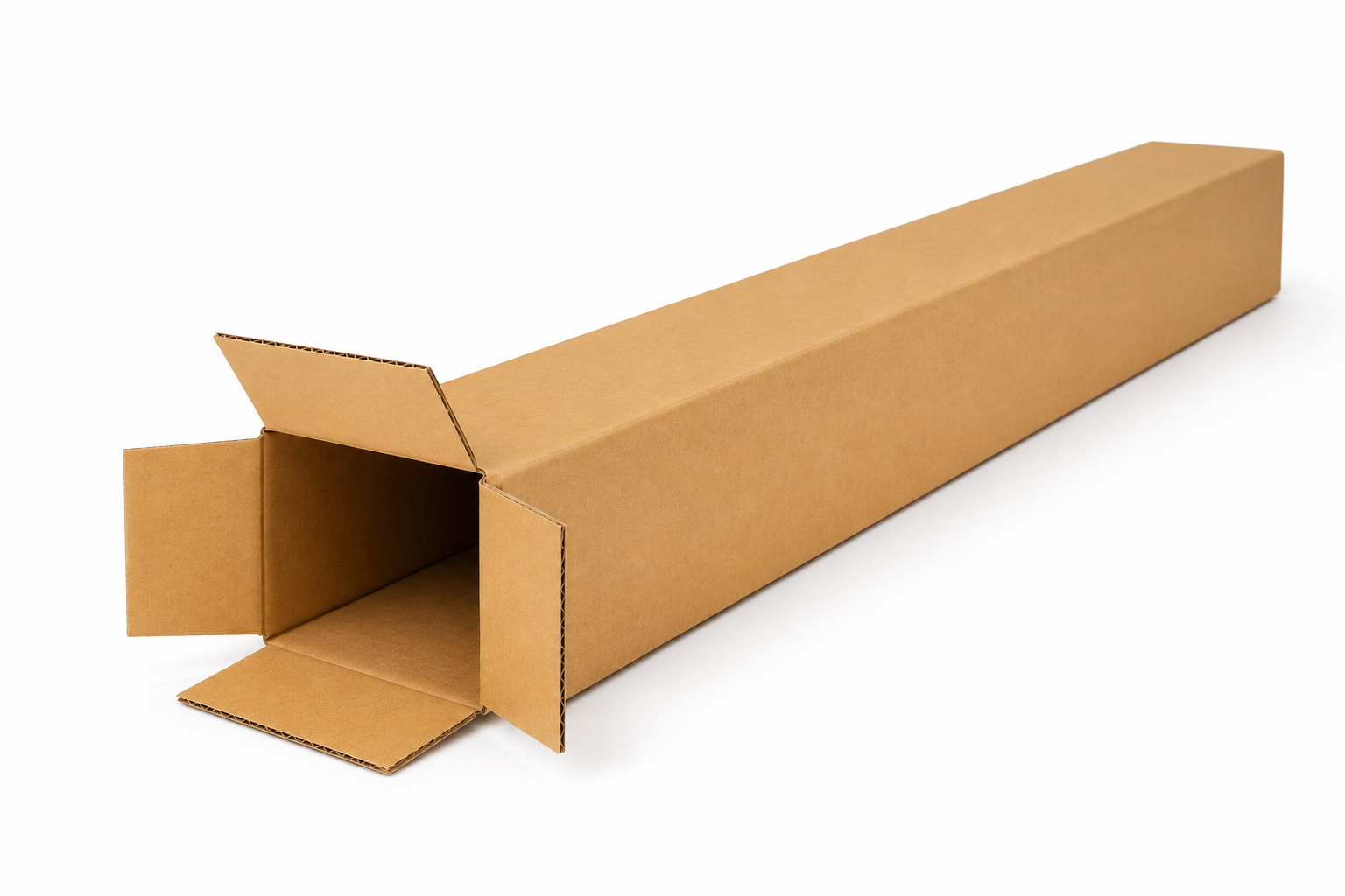 Long poster and tube shipping box 10 x 10 x 85cm for posters prints artwork and tubes