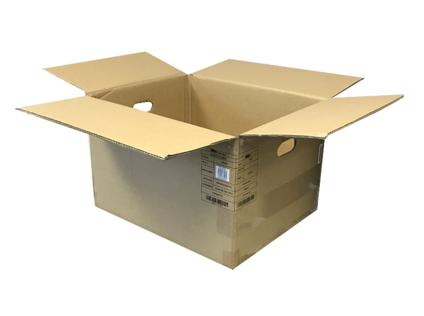 300 x Used Printed Strong Double Wall Box - 535 x 425 x 335mm - High Quality Recycled Once-Used Cardboard Boxes online - Black Country Boxes