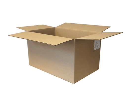 x 400 Used Plain Strong Single Wall Box - 580 x 380 x 337mm - High Quality Recycled Once-Used Cardboard Boxes online - Black Country Boxes