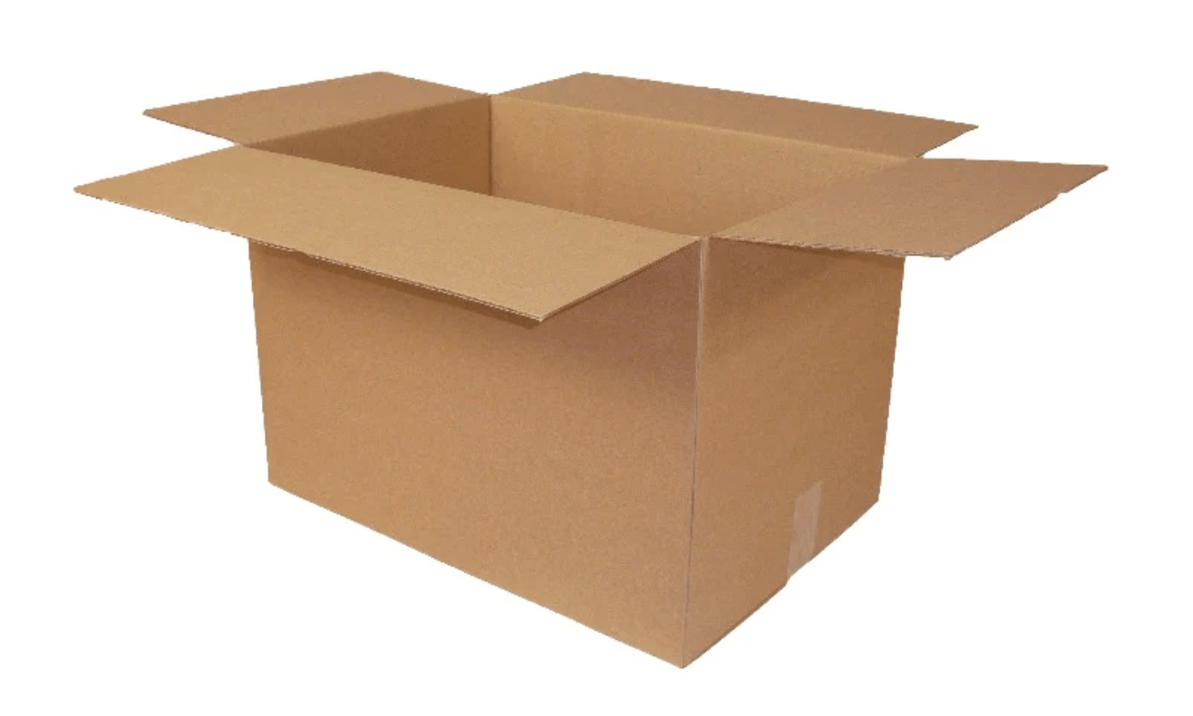 x400 New Plain Strong Single Wall Box          485 x 330 x 330mm.      £565.00 - High Quality Recycled Once-Used Cardboard Boxes online - Black Country Boxes