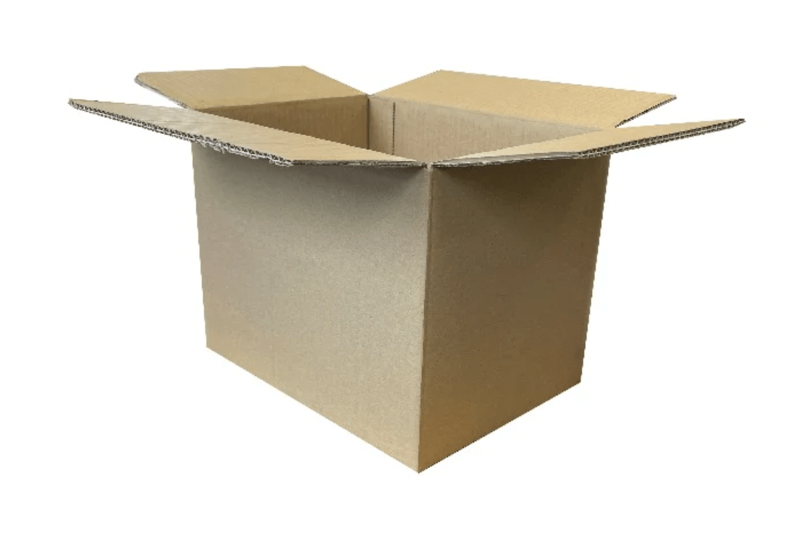 360 x New Plain Double Wall Box                                                         313 x 230 x 238mm. - High Quality Recycled Once-Used Cardboard Boxes online - Black Country Boxes